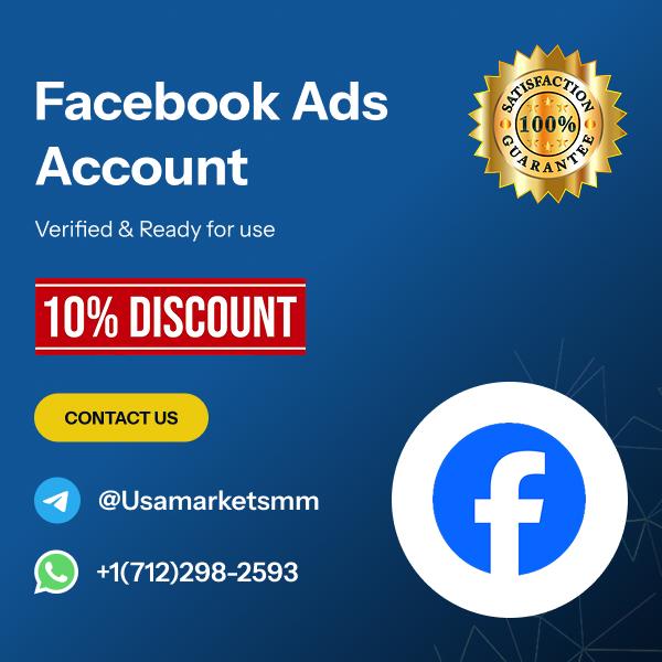 Buy Facebook Ads Accounts - Buy verified Social Accounts accounts at USA Markets SMM