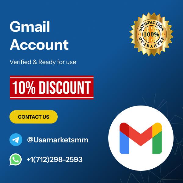 Buy Gmail Accounts - Buy verified Email Accounts accounts at USA Markets SMM