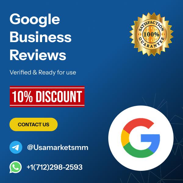Buy Google Business Reviews - Buy verified Reviews accounts at USA Markets SMM
