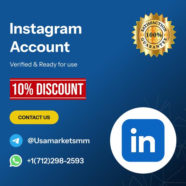 Buy Instagram Accounts - Buy verified Social Accounts accounts at USA Markets SMM
