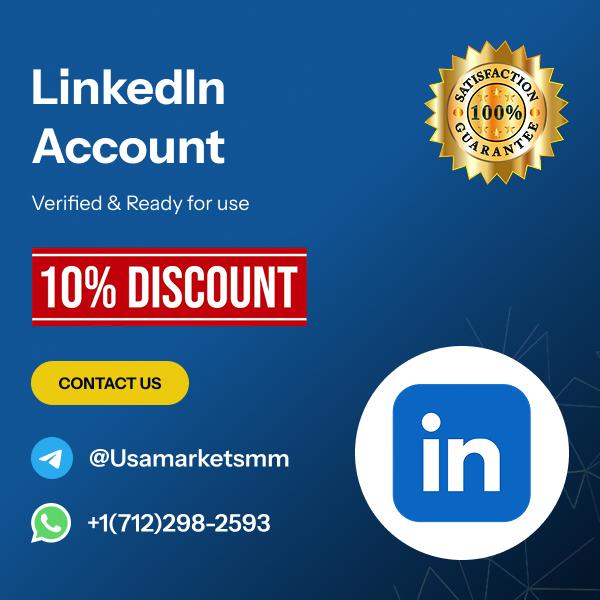 Buy LinkedIn Account - Buy verified Social Accounts accounts at USA Markets SMM