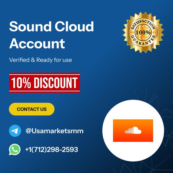Buy Soundcloud Accounts - Buy verified Social Accounts accounts at USA Markets SMM
