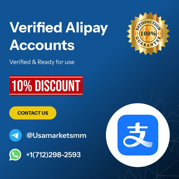 Buy Verified Alipay Accounts - Buy verified Premium Banking accounts at USA Markets SMM