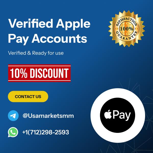 Buy Verified Apple Pay Accounts - Buy verified Premium Banking accounts at USA Markets SMM