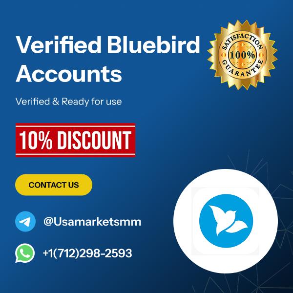 Buy Verified Bluebird Accounts - Buy verified Bank account accounts at USA Markets SMM