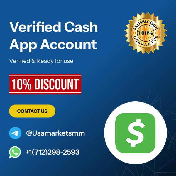 Buy Verified Cash App Account - Buy verified Bank account accounts at USA Markets SMM