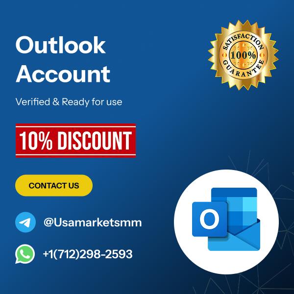 Buy Outlook Account - Buy verified Email Accounts accounts at USA Markets SMM